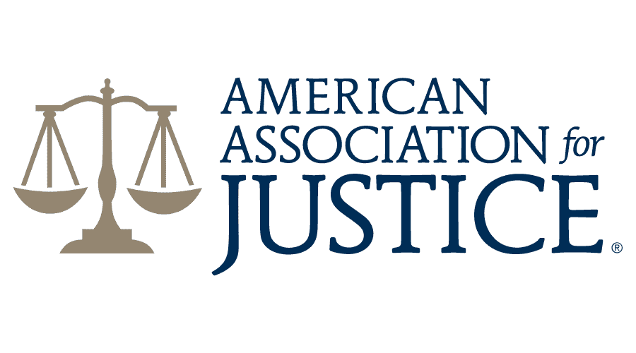 logo for the american association for justice